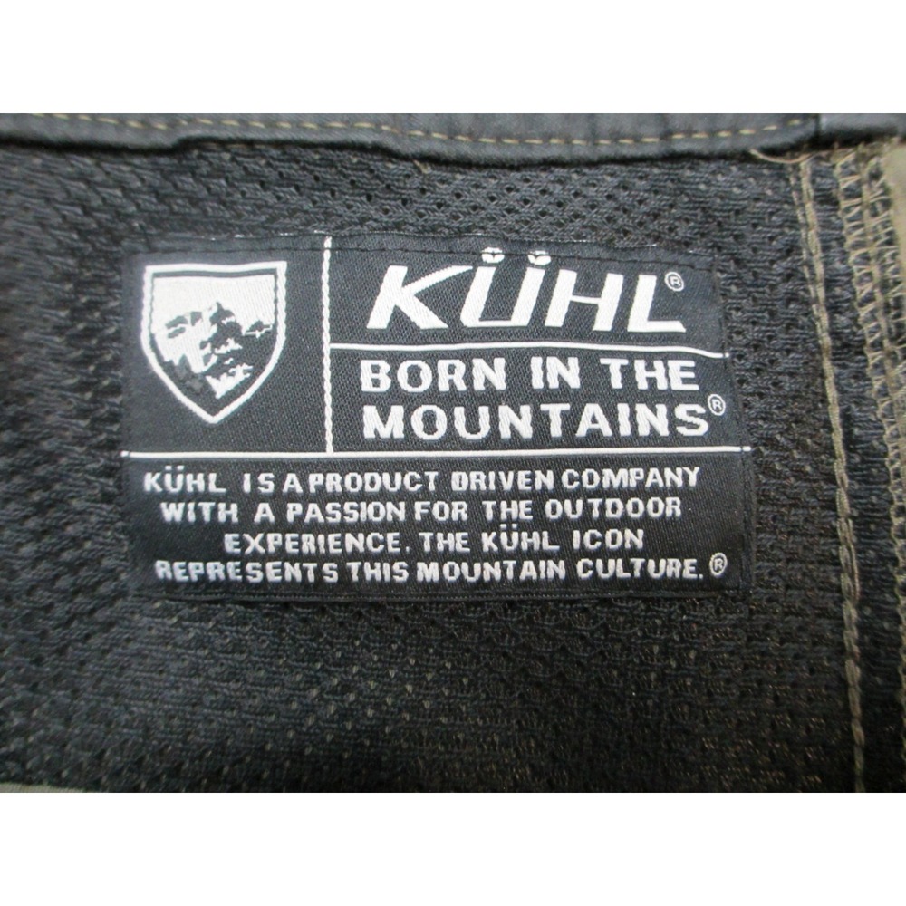 Kuhl Shorts Mens 40 Olive Green Nylon Stretch Cargo Renegade Hiking Outdoor - Picture 6 of 16